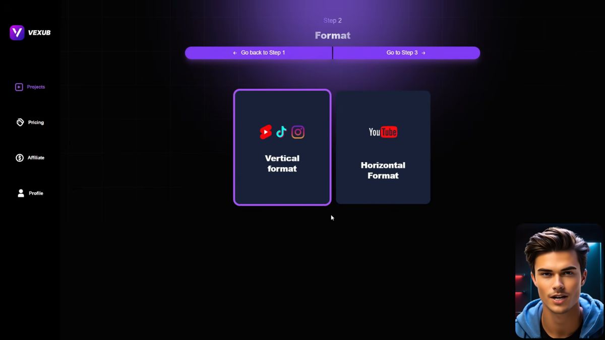 Cách Làm Youtube View Ngoại Ngách Kinh Dị Bằng AI- Tạo video bằng Vexub bước 3