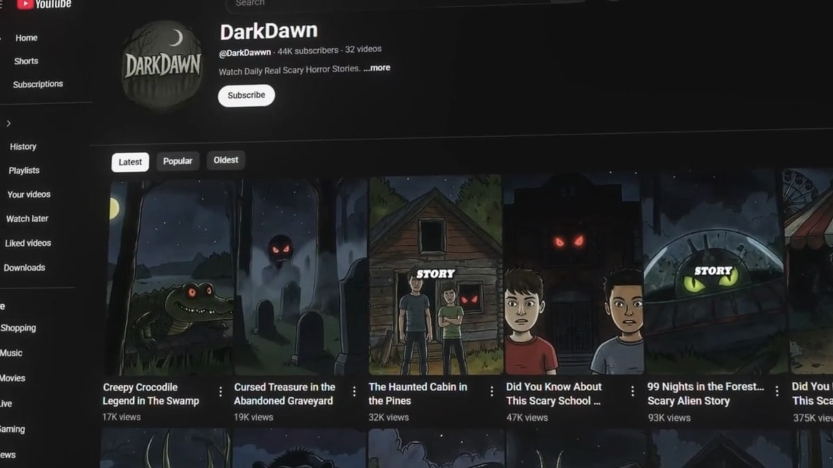 Tổng Quan Về Chủ Đề Làm Youtube View Ngoại Ngách Kinh Dị Bằng AI