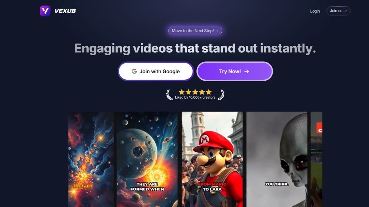 Cách Làm Youtube View Ngoại Ngách Kinh Dị Bằng AI- Tạo video bằng Vexub bước 1