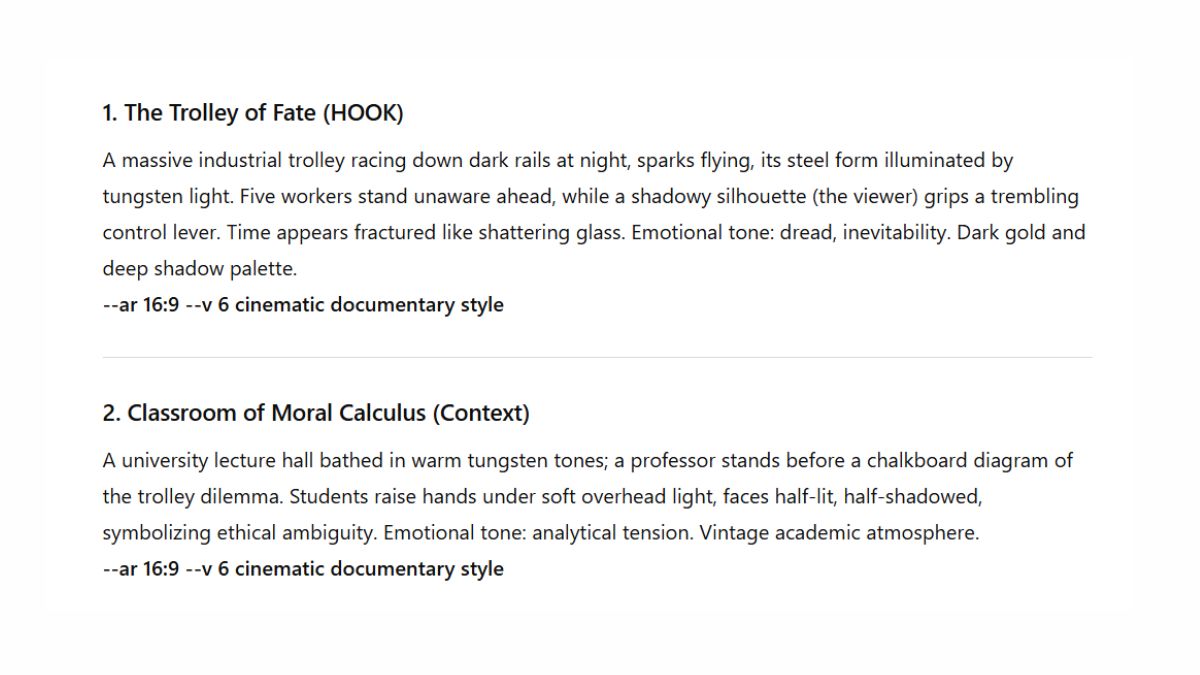 Quy Trình Làm Youtube View Ngoại Ngách Kinh Tế Bằng AI- Tạo prompt ảnh bước 5