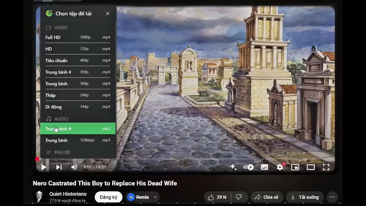 Hướng Dẫn Cách Làm Youtube Kiếm Tiền View Ngoại Không Lộ Mặt Ngách Lịch Sử Bằng AI- Tạo giọng đọc cách 2 bước 1