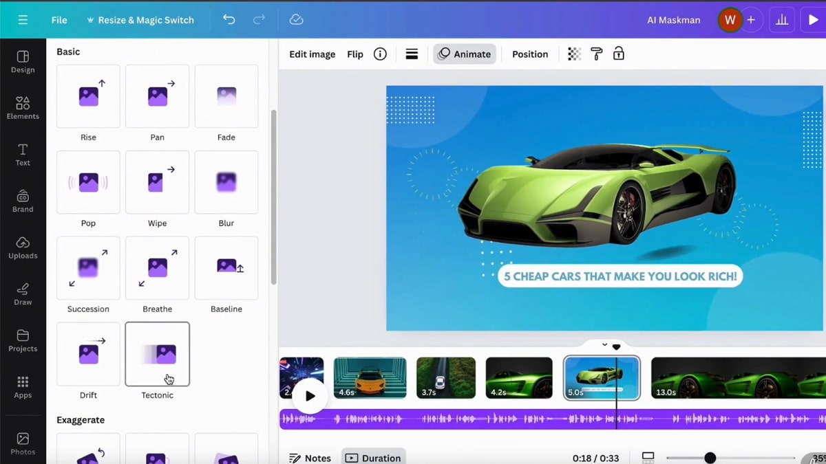 Quy Trình Làm Youtube View Ngoại Ngách Review Xe Bằng AI- Tạo video bước 2.3