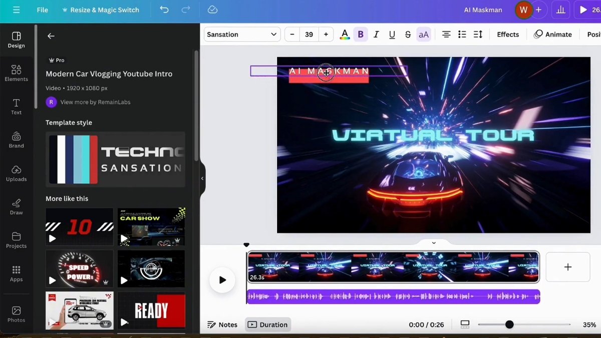 Quy Trình Làm Youtube View Ngoại Ngách Review Xe Bằng AI- Tạo video bước 2.2