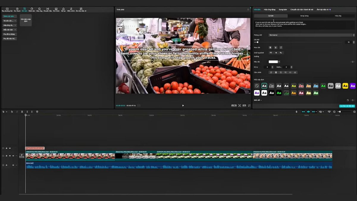 Hướng Dẫn Cách Làm Youtube View Ngoại Ngách Sức Khỏe Bằng AI- Hoàn thiện video bước 3