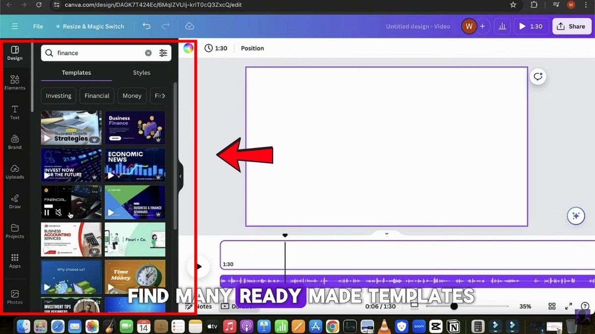 Các Bước Làm Youtube View Ngoại Ngách Tài Chính Bằng AI- Chỉnh sửa video bước 3.1