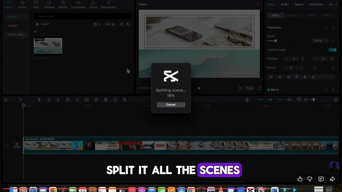 Các Bước Làm Youtube View Ngoại Ngách Tài Chính Bằng AI- Chỉnh sửa và hoàn thiện bước 1