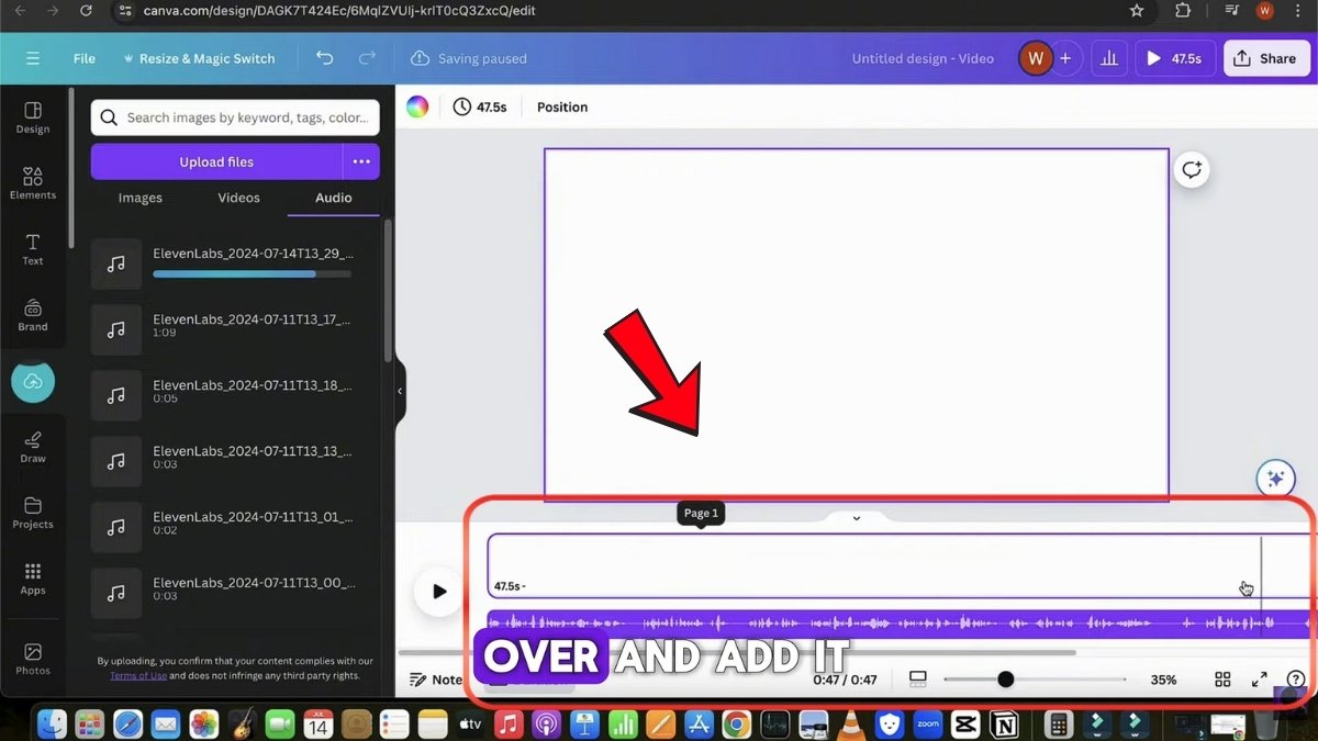 Các Bước Làm Youtube View Ngoại Ngách Tài Chính Bằng AI- Chỉnh sửa video bước 2