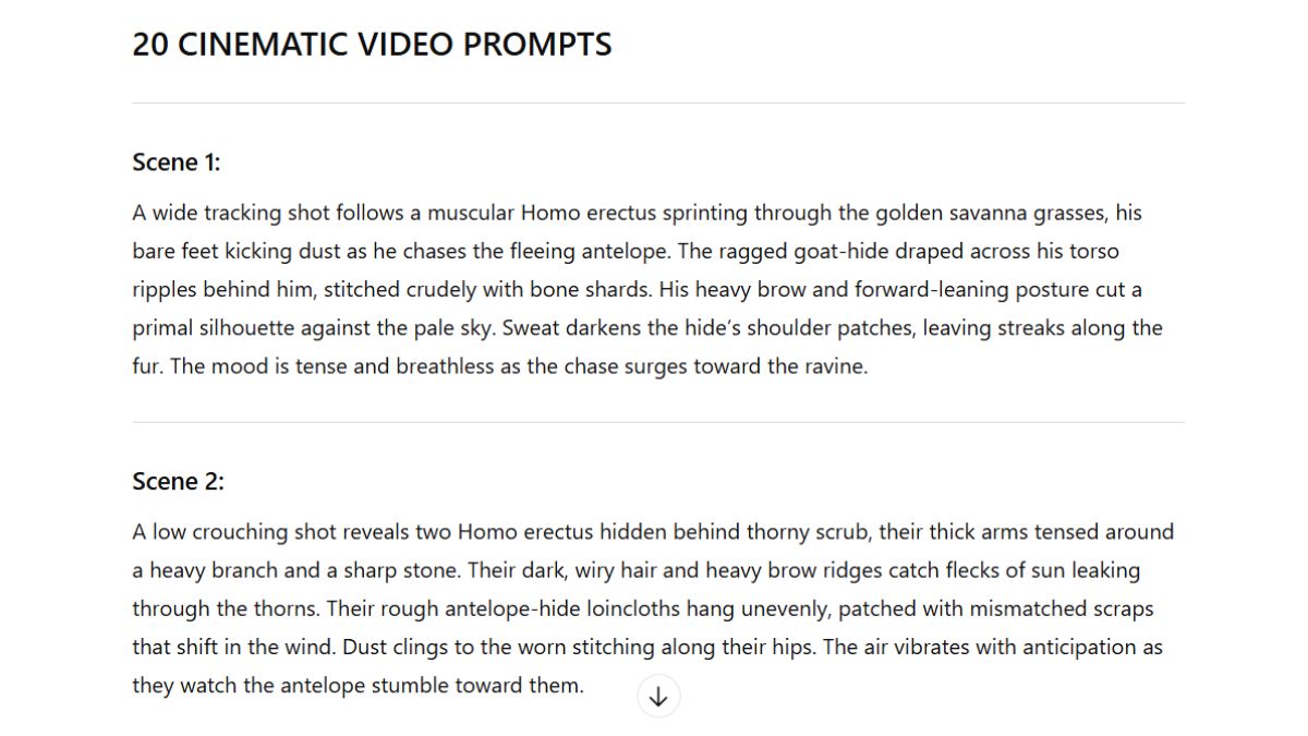 Cách Làm Youtube View Ngoại Ngách Tiền Sử Bằng AI- Tạo video bước 4