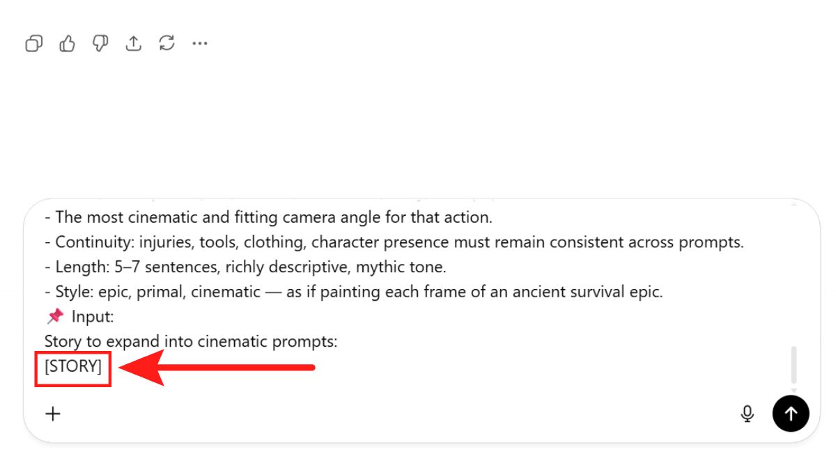 Cách Làm Youtube View Ngoại Ngách Tiền Sử Bằng AI- Tạo video bước 2