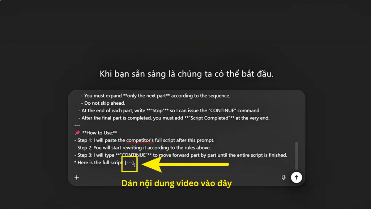 Cách Làm Youtube View Ngoại Không Lộ Mặt Ngách Tin Tức Và Công Nghệ Bằng AI- Tạo kịch bản video bước 3.2
