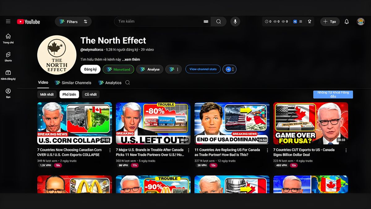 Tiềm Năng Kiếm Tiền Youtube View Ngoại Ngách Tin Tức Và Công Nghệ Bằng AI