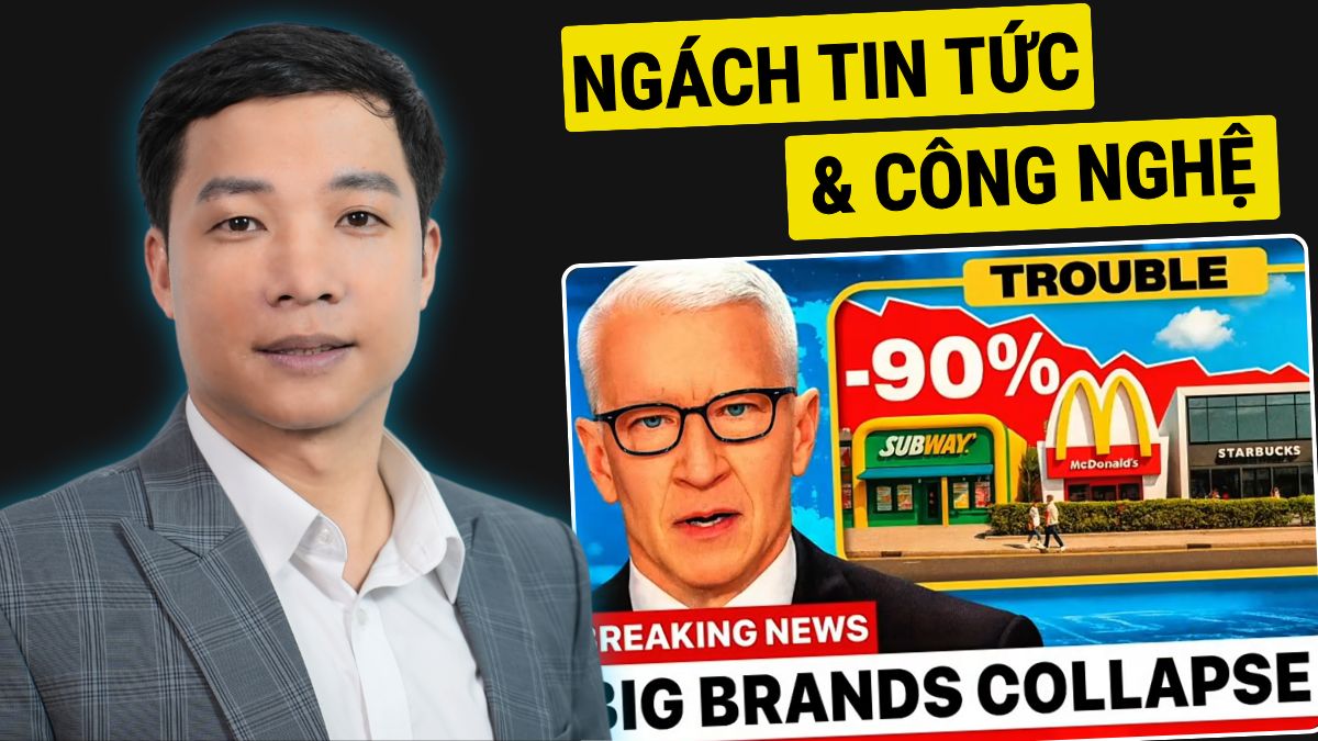 Làm Youtube Kiếm Tiền View Ngoại Ngách Tin Tức Và Công Nghệ Bằng AI