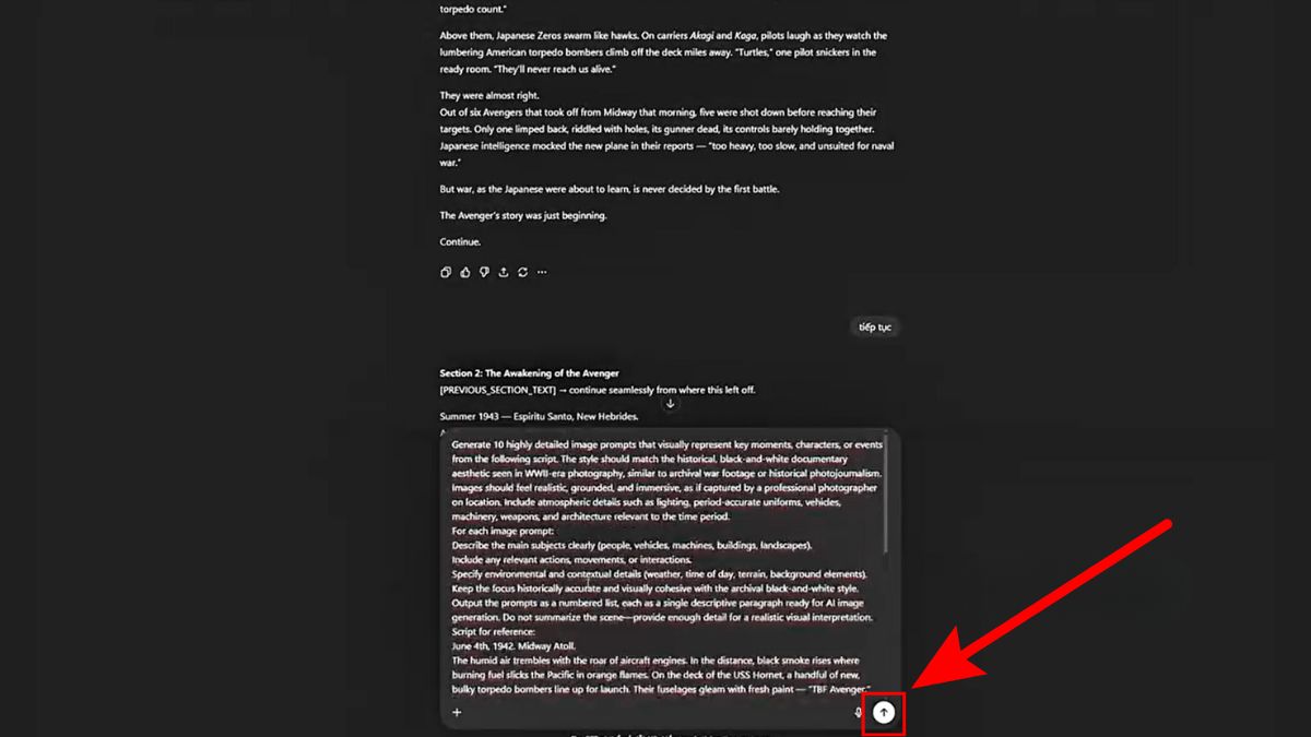 Hướng Dẫn Cách Làm YouTube Kiếm Tiền View Ngoại Không Lộ Mặt Ngách Triết Lý Bằng AI- Tạo hình ảnh bước 1.3