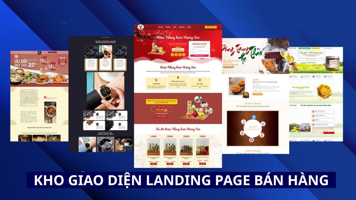 Top 11 Mẫu Landing Page Bán Hàng Sản Phẩm Đẹp, Miễn Phí 2026