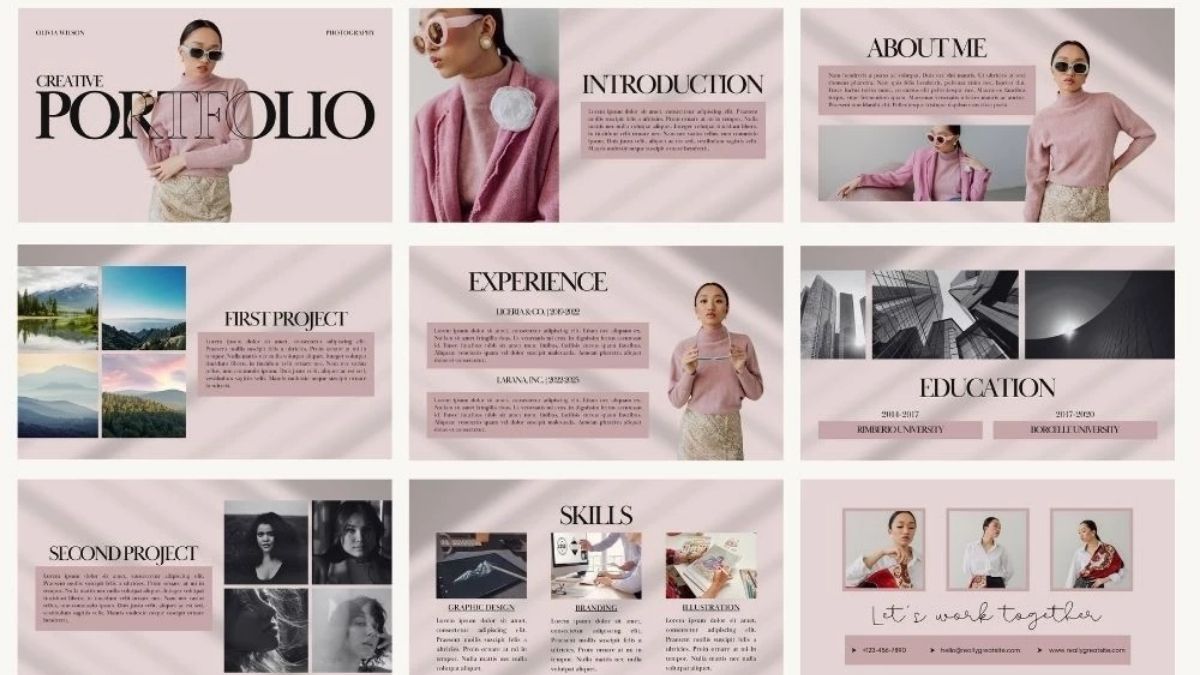 Mẫu 3 Landing Page CV Đẹp, Bắt Mắt