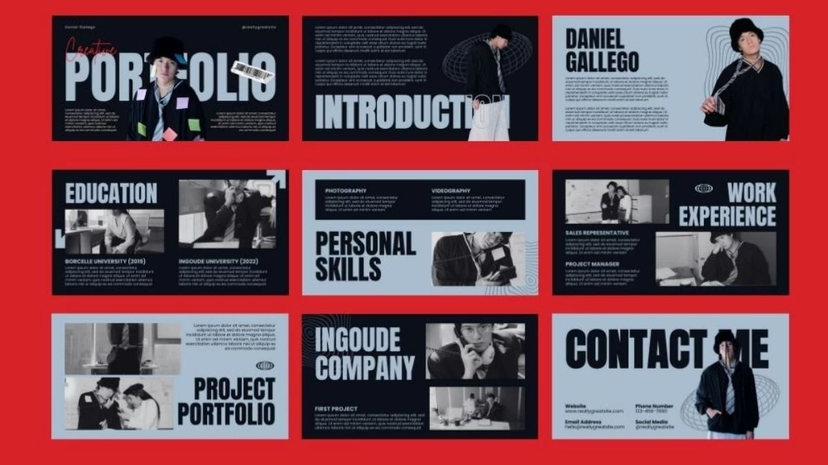 Mẫu 6 Landing Page CV Đẹp, Bắt Mắt