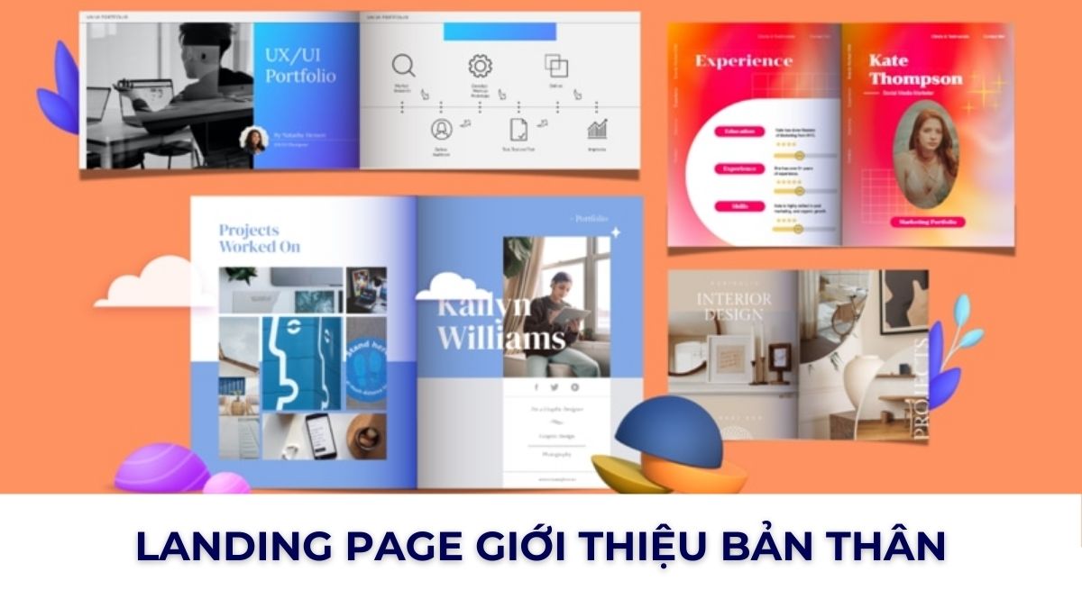 10 Mẫu Landing Page Giới Thiệu Bản Thân Chuyên Nghiệp