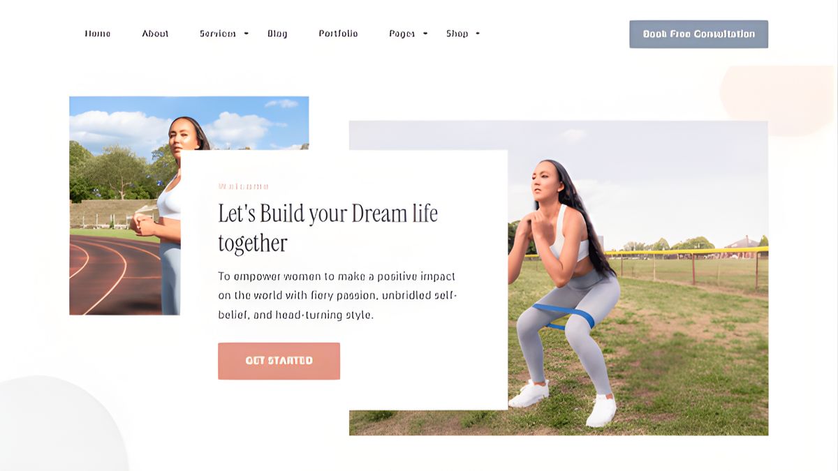 Mẫu 8 Landing Page Giới Thiệu Bản Thân 