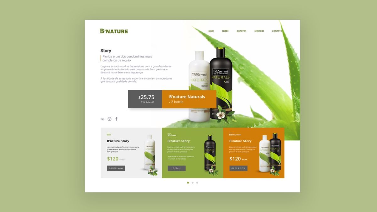 Cấu Trúc Thiết Kế Landing Page Mỹ Phẩm Chuẩn- CTA cuối trang