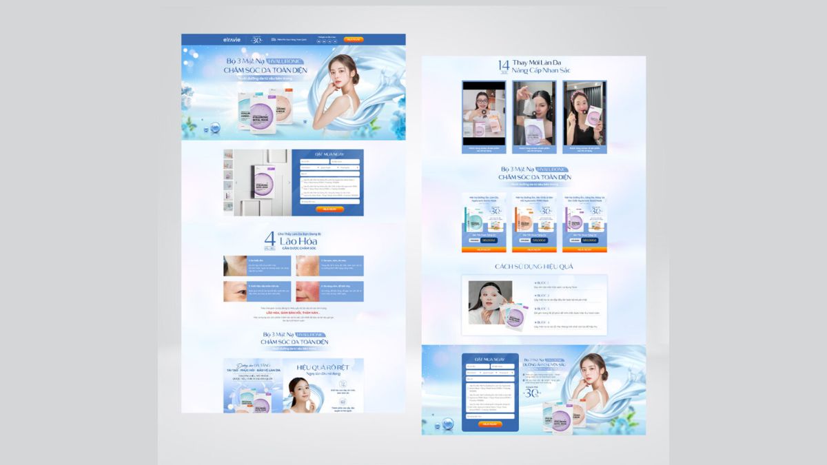 Mẫu Thiết Kế Landing Page Mỹ Phẩm Đẹp-14