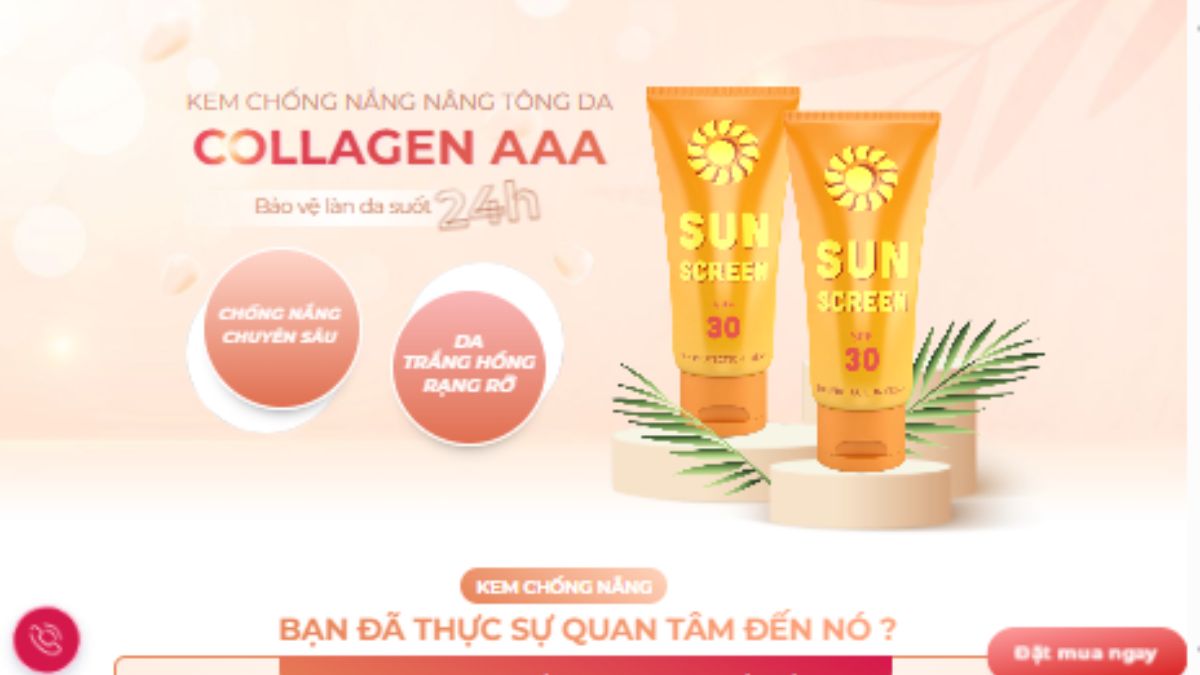 Mẫu Thiết Kế Landing Page Mỹ Phẩm Đẹp-18