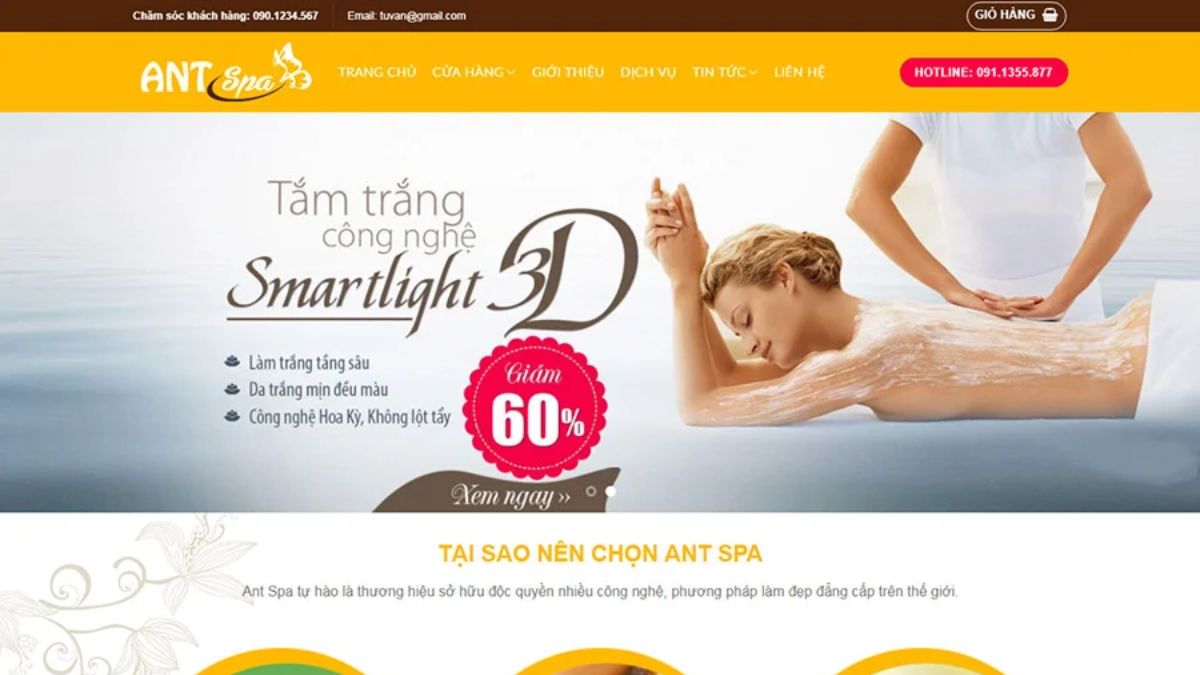 Cấu Trúc Thiết Kế Landing Page Mỹ Phẩm Chuẩn- Thành phần