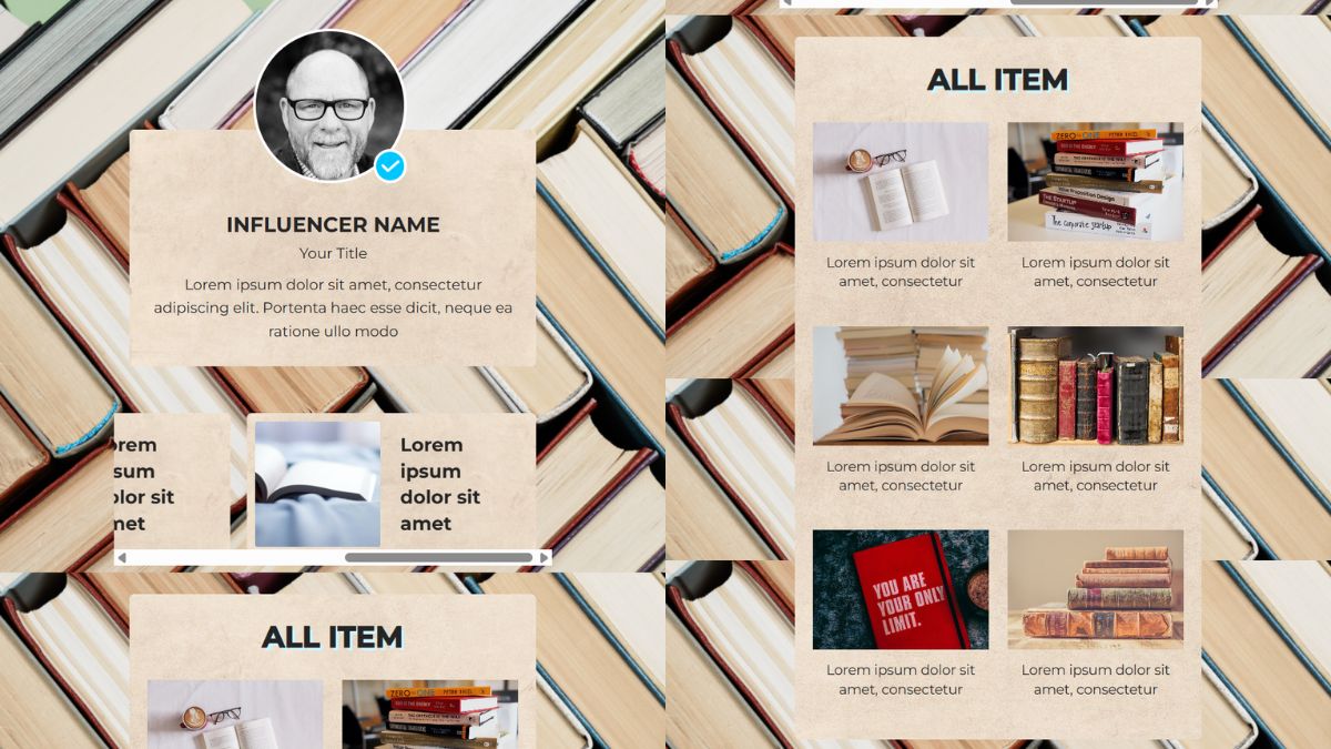 Mẫu Landing Page Sách 2