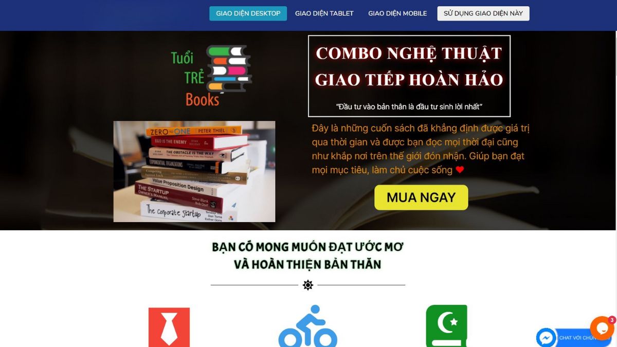 Vì Sao Tác Giả / Doanh Nghiệp Cần Một Landing Page Sách Riêng?