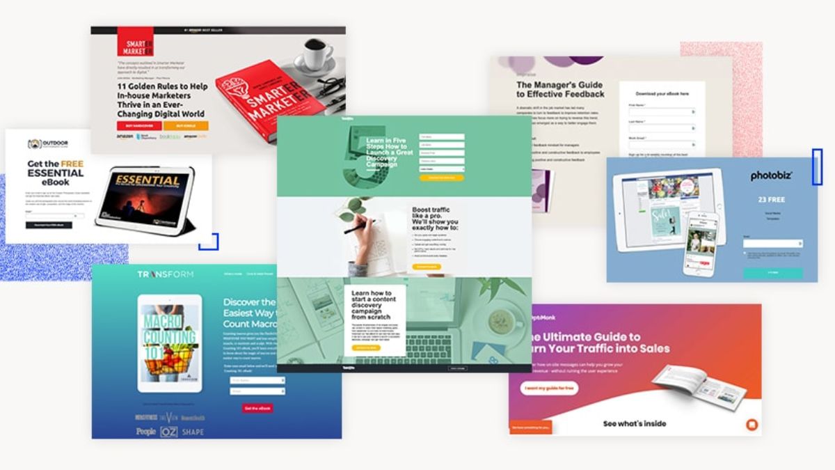 Tác Giả / Doanh Nghiệp Cần Một Landing Page Sách Riêng