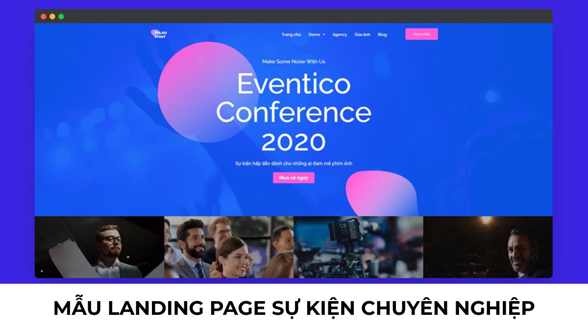 15+ Mẫu Landing Page Sự Kiện Thu Hút – Tăng 200% Đăng Ký