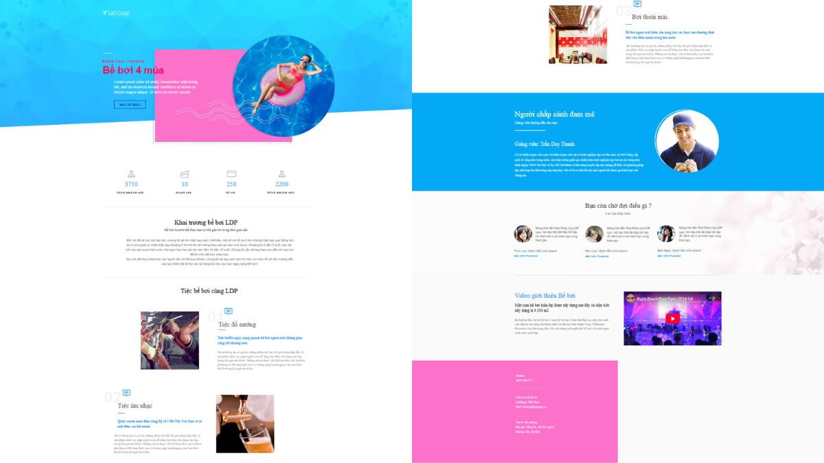 Mẫu Landing Page Sự Kiện Đẹp Và Chuẩn 14