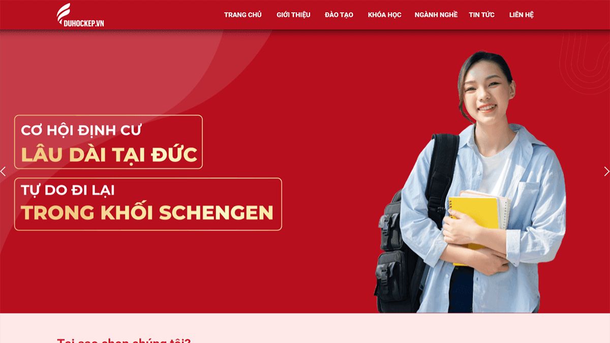 Thành Phần Quan Trọng Của Một Landing Page Tuyển Sinh Hiệu Quả- Form đăng ký