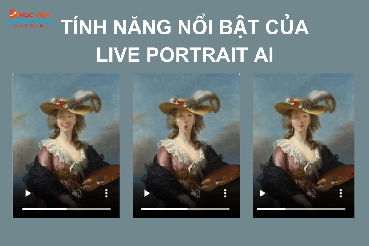 Các tính năng nổi bật của Live Portrait