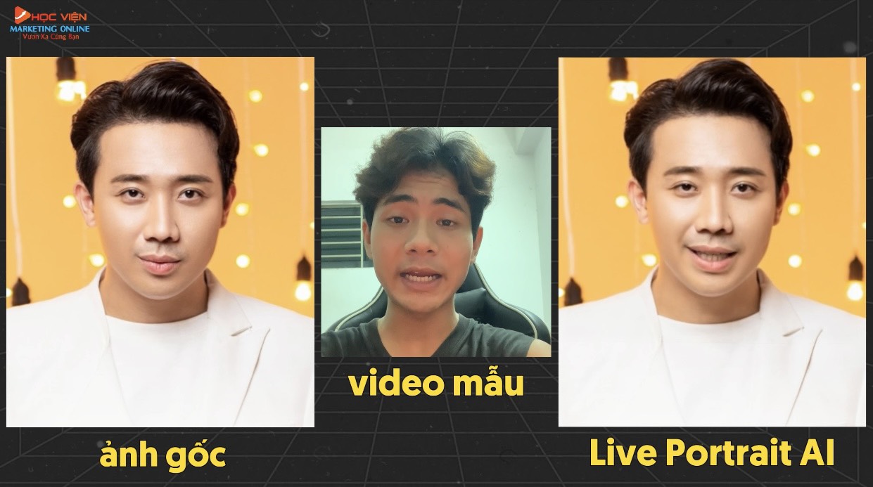 Live Portrait AI được ứng dụng trong tạo video cho người nổi tiếng