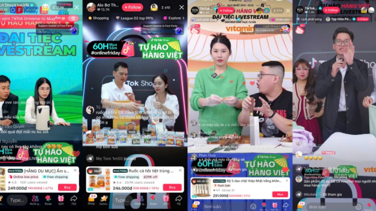 Livestream cuốn hút khách hàng tương tác và tăng tỉ lệ chốt đơn cao