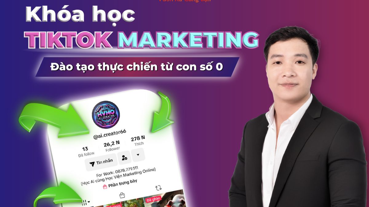 Cập nhật thông tin về lớp học Tiktok thực chiến từ con số 0