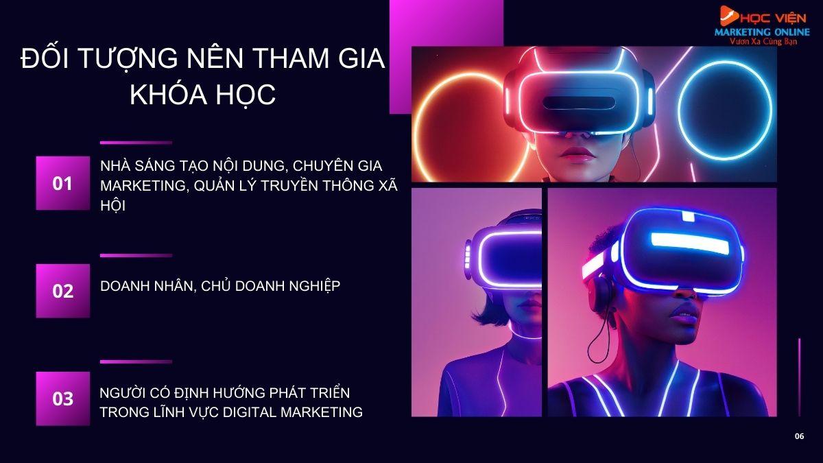 Đối tượng phù hợp để tham gia lớp học xây kênh bằng AI