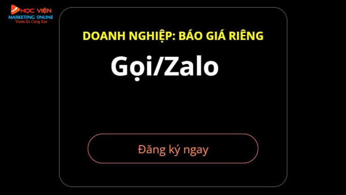 Bảng giá khóa học xây kênh chi tiết nhất
