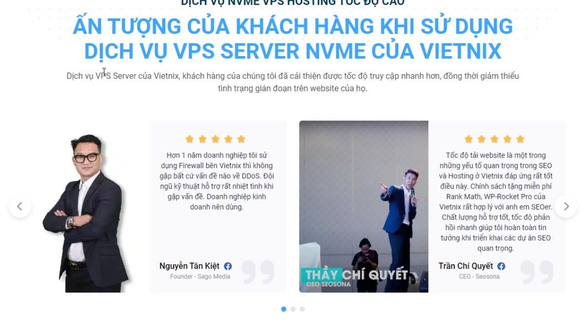 Lưu Ý Khi Thiết Kế Landing Page- Bằng chứng xã hội