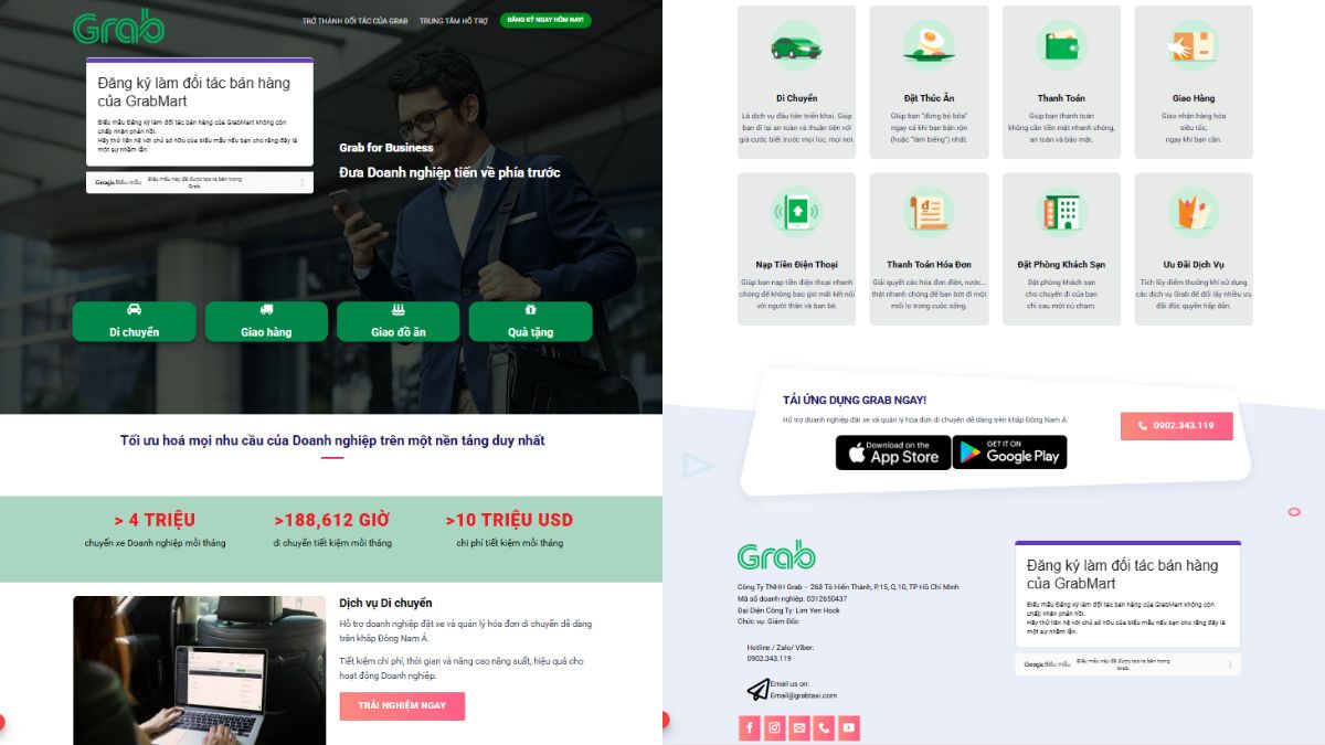 Mẫu 1 Landing Page Cho Ngành SaaS