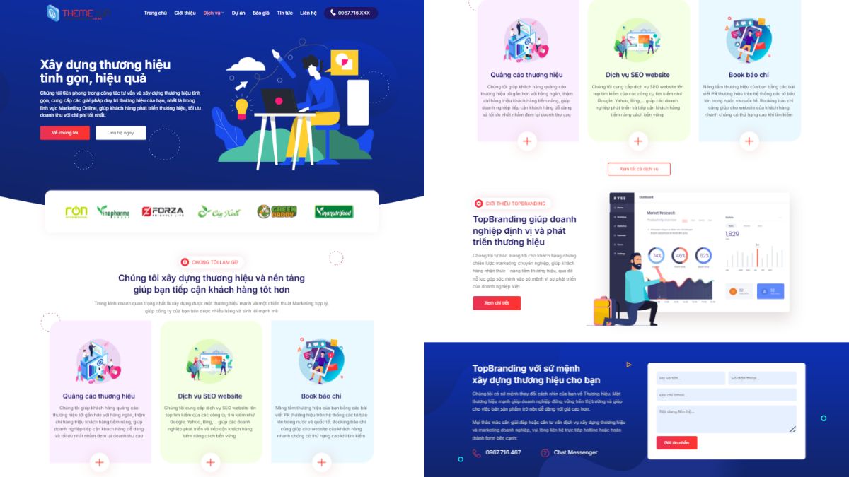 Mẫu 4 Landing Page Cho Ngành SaaS
