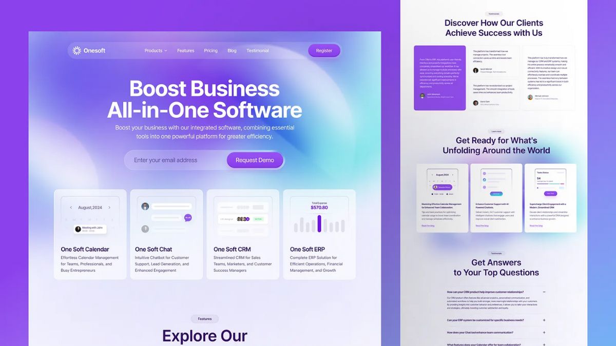 Landing Page Công Nghệ Là Gì?