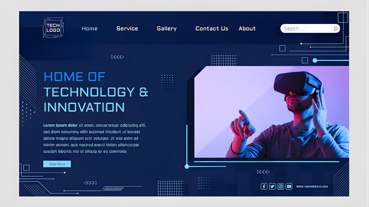 Yếu Tố Cần Để Thiết Kế Landing Page Công Nghệ Mang Lại Tỷ Lệ Chuyển Đổi Cao- Hero Image hoặc video thu hút