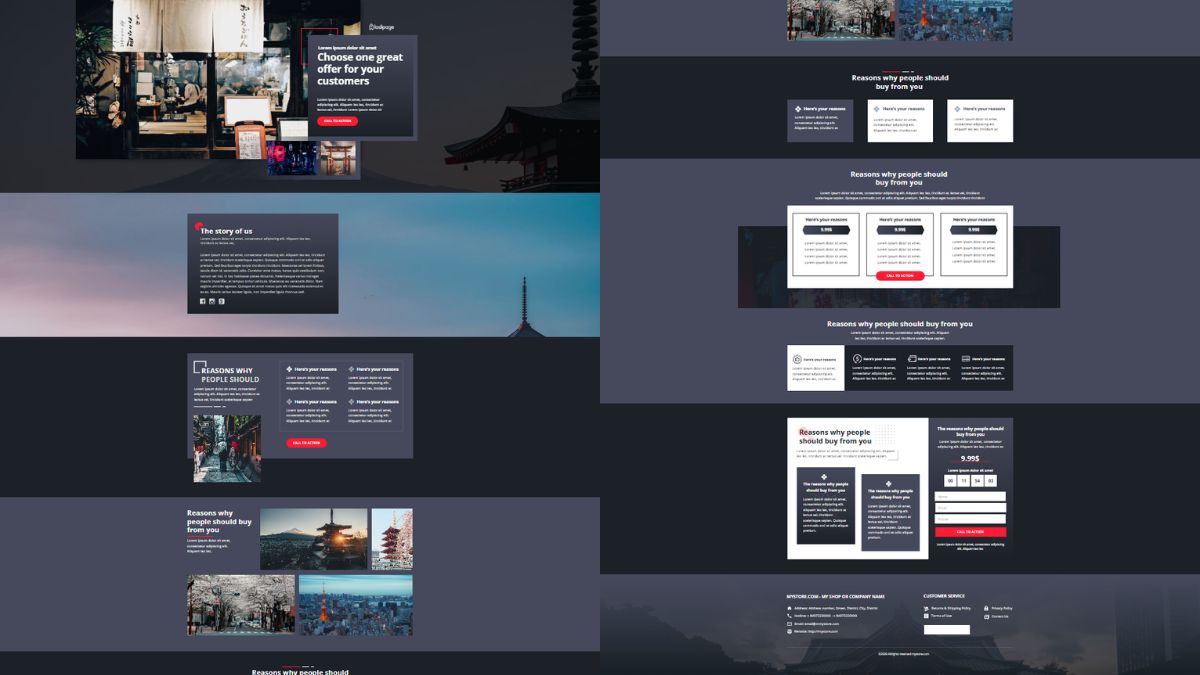 Mẫu 2 Landing Page Tour Du Lịch Giá Rẻ / Flash Sale