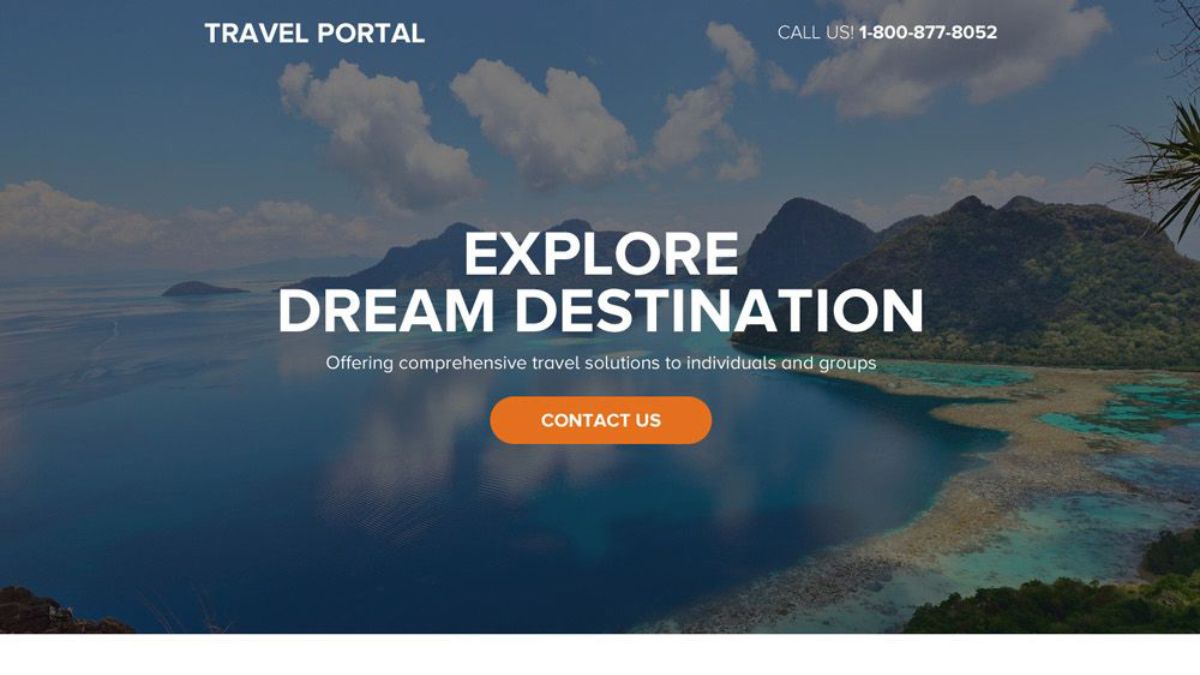 Thành Phần Khi Thiết Kế Landing Page Du Lịch Hiệu Quả- Hero Section