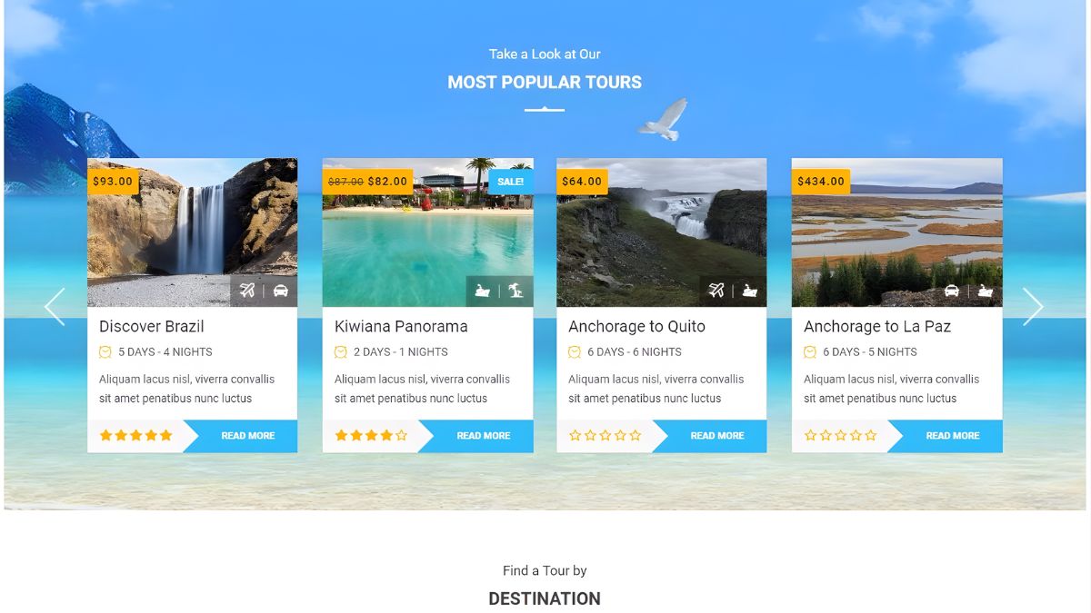 Thành Phần Khi Thiết Kế Landing Page Du Lịch Hiệu Quả- Lịch trình chi tiết