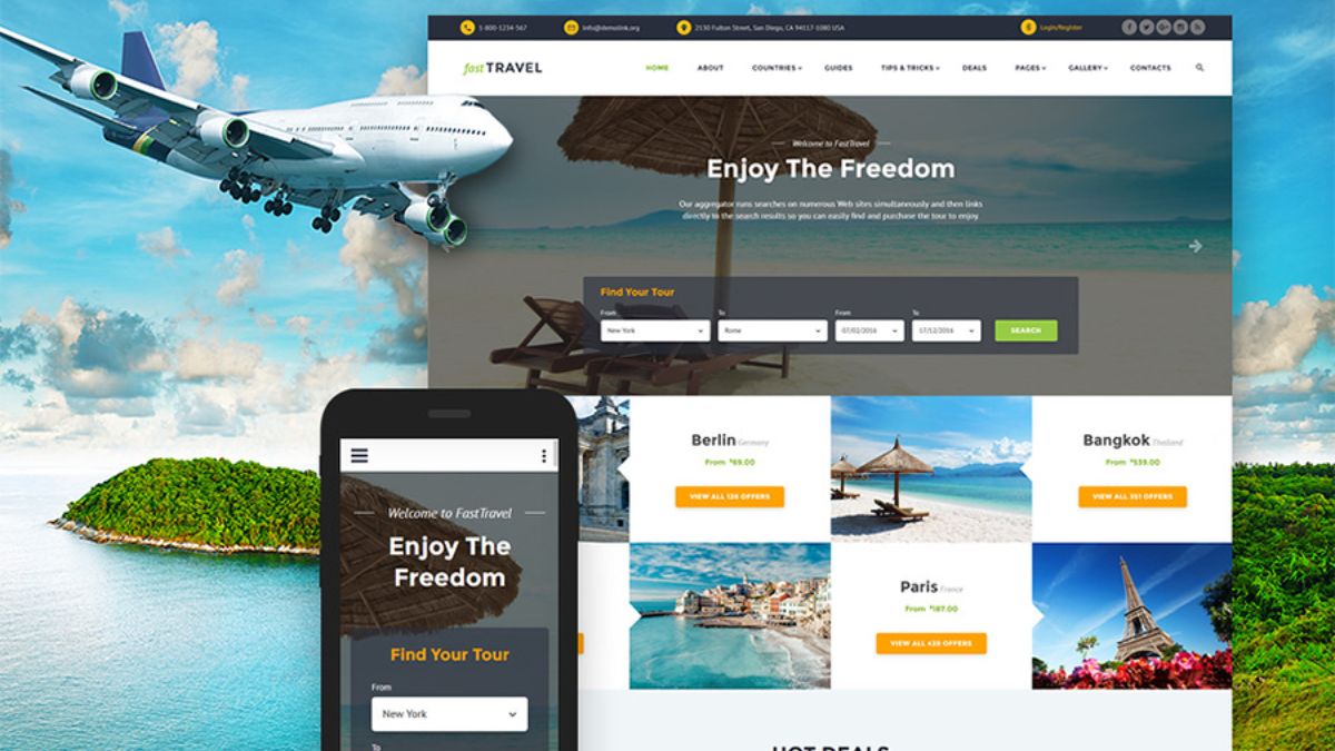 Thành Phần Khi Thiết Kế Landing Page Du Lịch Hiệu Quả- Form đặt tour/thu lead