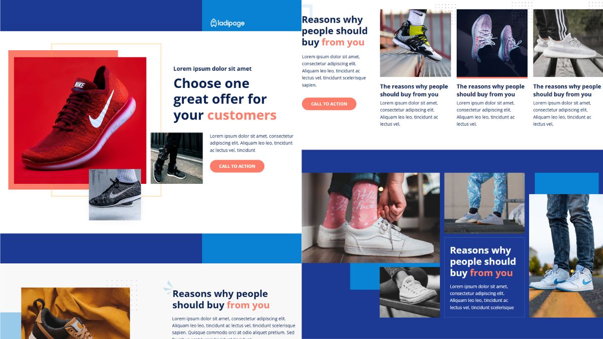 Mẫu Landing Page Thời Trang Bán BST 1