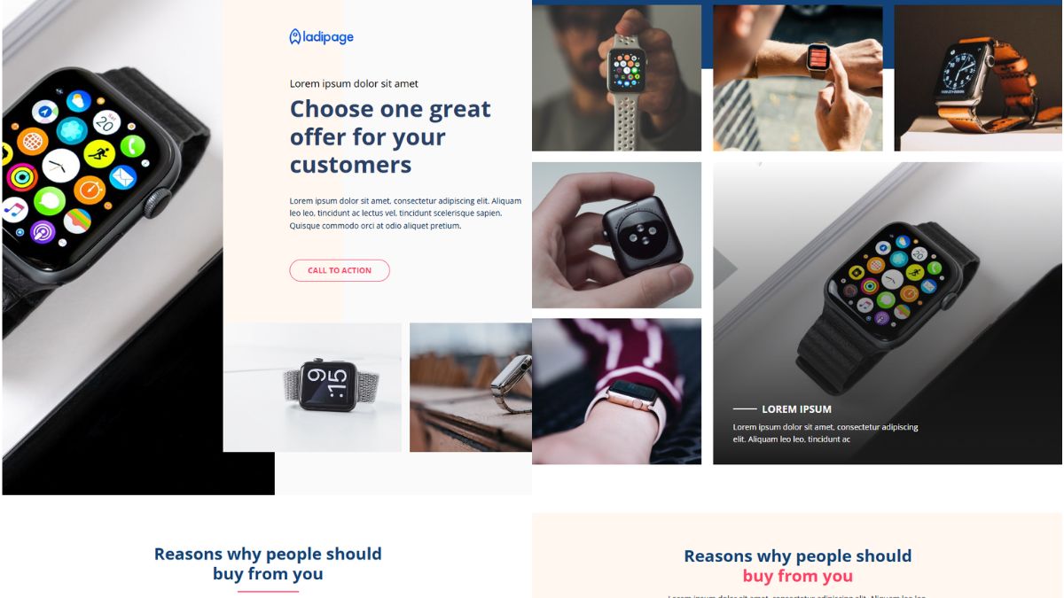 Mẫu Landing Page Thời Trang Bán BST 3