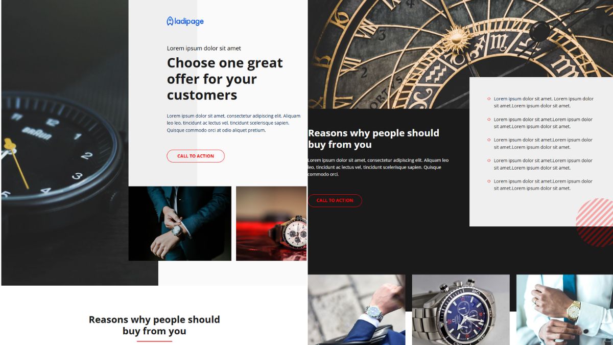 Mẫu Landing Page Thời Trang Thời Trang Trang Sức 4